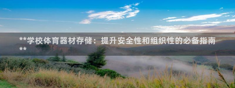 耀世娱乐能提现吗现在怎么样：**学校体育器材存储：提