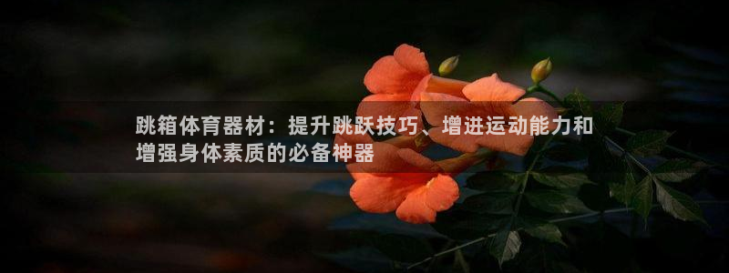 耀世娱乐官网网站入口：跳箱体育器材：提升跳跃技巧、增