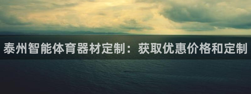 耀世娱乐挂机怎么玩：泰州智能体育器材定制：获取优惠价