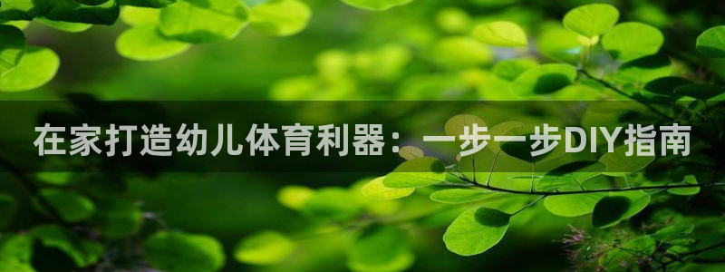 耀世娱乐的4.9.4.0.3 天乐：在家打造幼儿体育