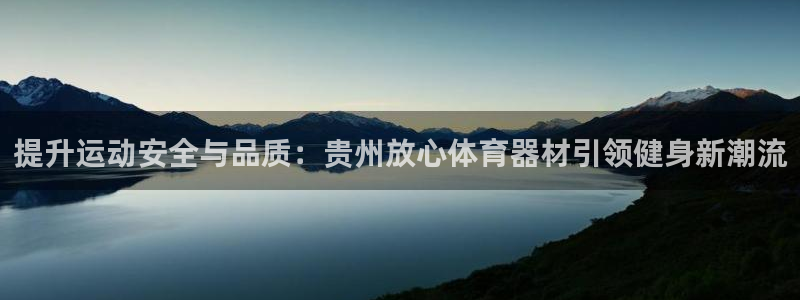 耀世平台：提升运动安全与品质：贵州放心体育器材引领健