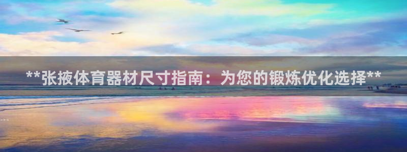 耀世娱乐挂机怎么玩：**张掖体育器材尺寸指南：为您的