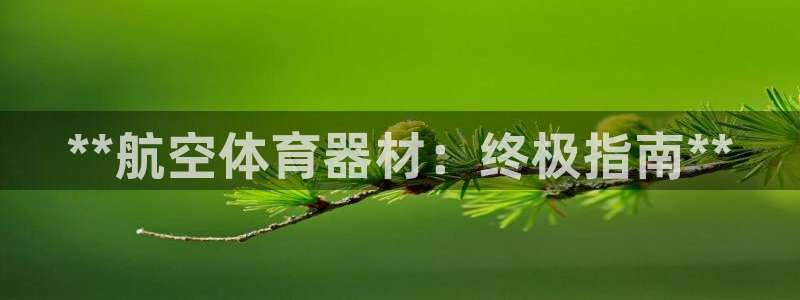 耀世天下怎么接：**航空体育器材：终极指南**