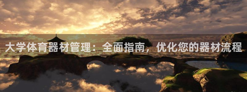耀世平台的运营模式是什么：大学体育器材管理：全面指南