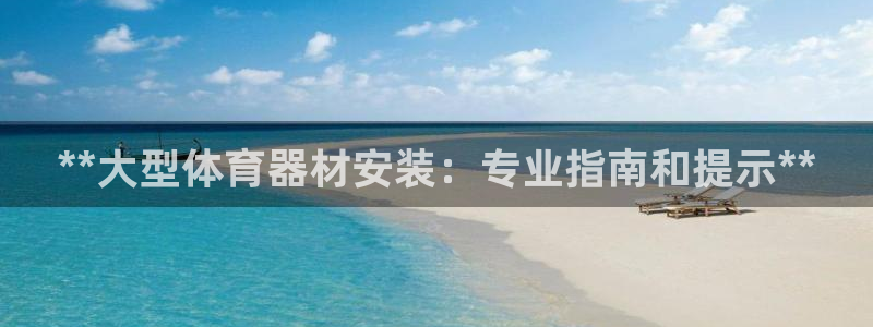 耀世天下图片：**大型体育器材安装：专业指南和提示*