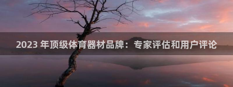 耀世娱乐注册开户要多久：2023 年顶级体育器材品牌