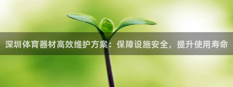 耀世集团的创始人是谁：深圳体育器材高效维护方案：保障设施安全